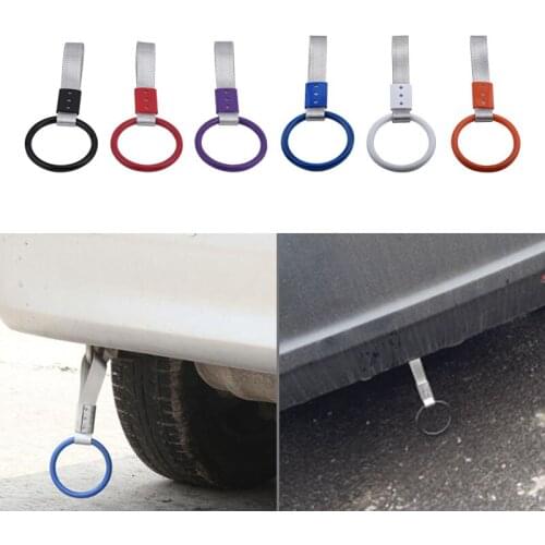 NS Modify Jdm Tsurikama Ring Subway Train Bus Round Handle Strap Charm Drift Ring Seat Belt Hand Ring Universal Car Accessories