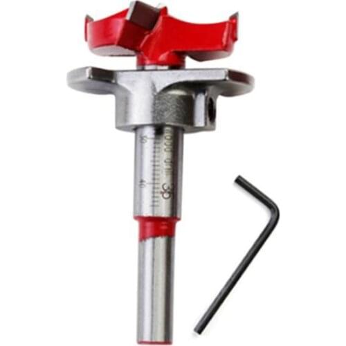 35mm Hole Saw Power Tools Hex Wrench Wood Woodworking Cutter Forstner Auger Drill Bit