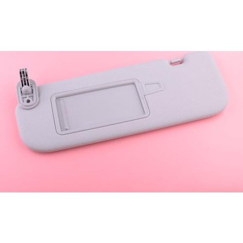 Car Front Left Driver Side Sun Visor Gray Fit For Hyundai Elantra 2011 2012 2013 2014 2015 852103X000TX