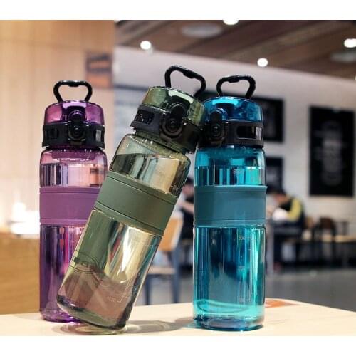 Hot Sports Water Bottle 500ML Protein Shaker Outdoor Travel Portable Leakproof Drinkware Plastic My Drink Bottle BPA Free