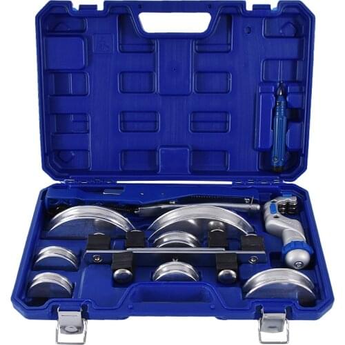 High-quality Copper Pipe Bender CT-999F Manual Air Conditioning Aluminum Brass Metal Pipe Stainless Steel Tube Bending Tool