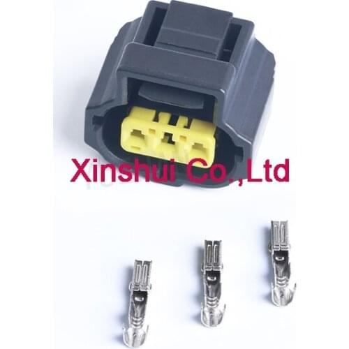Replace Tyco Amp 3 Pin Pico 5716PT 1996-On For Ford Alternator Three Lead Wiring Pigtail 1U2Z-14S411-TA Wire Connector 184032-1
