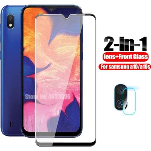 2pcs tempered glass for Samsung galaxy a10 a10s camera glass for samsung a 10 a 10s 10a sm-a105fn/d screen protector safety film