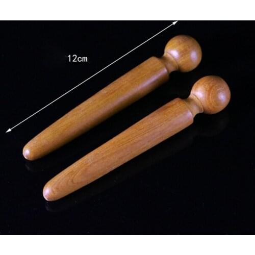 1PCS Foot Body Massage Wooden Stick Acupuncture Foot Reflexology Massager Relieve Muscle Soreness Relaxing Tool