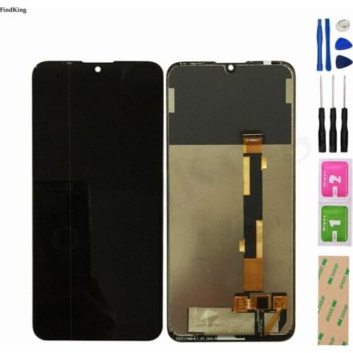 100% Tested LCD Display For TP-Link Neffos C9 Max TP7062A LCD Display Assembly Touch Screen Digitizer Sensor Panel Frame Tools