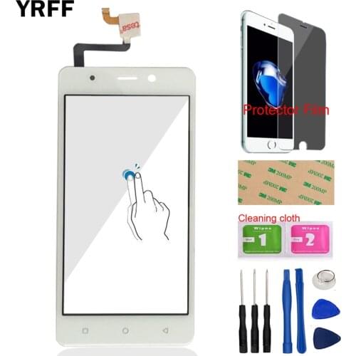 5.0'' Front Glass Touch Screen Glass Capacitive Lens Sensor For BlackView A8 Digitizer Panel Phone Tools Protector Film Adhesive