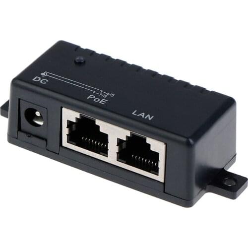 5V 12V 24V 48V/1A POE Injector Power Splitter for IP Camera POE Adapter Module