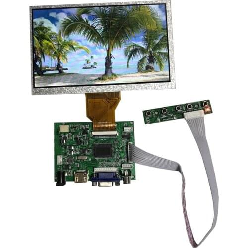 7-inch Raspberry Pi 3 TN LCD monitor with HDMI VGA AV screen display module 800x480 for PCduino Banana Pi