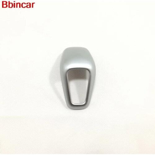 Bbincar For Porsche Cayenne 2018 2019 Car Interior Accessories Gear Handle Hand Cover Trim ABS Overlay Styling 1Pcs