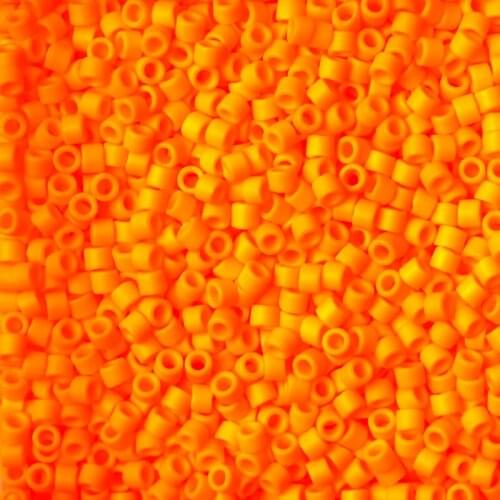 FAIRYWOO 5 Grams/Bag Delica Miyuki Bead DB1583 Matte Light Orange Bead DIY Accessory Jewelry Making Kit Wholesale Seedbead 11/0