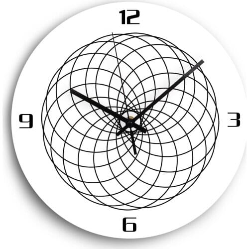 Geometrical Acrylic Digital Wall Clock Modern Design Silent Quartz Clockwork Decorative Large 3D Clock on the Wall Home Decor