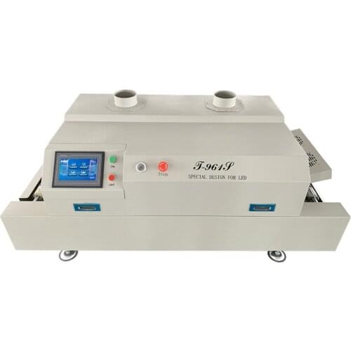 11KW Reflow Oven Infrared IC Heater Multi-temperature zone touch screen Reflow Soldering Machine for BGA SMD SMT Rework 380/220V