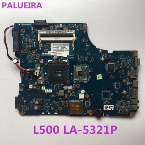 PALUBEIRA K000092540 LA-5321P for Toshiba Satellite L500 series Laptop Motherboard All functions fully Tested