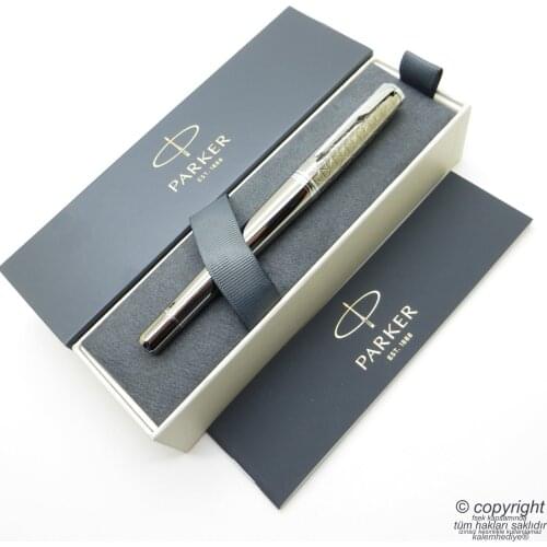 Parker Urban Premium Silver Gild Roller Pen | İsme Special Pen