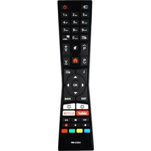 REMOTE CONTROL for RM-C3331 JVC LT49V55LFA. LT32V55LFA. LT43V55LFA. LT43VU63M. LT55VU980. LT55VU63M LT55VU83M. LT40VF52M