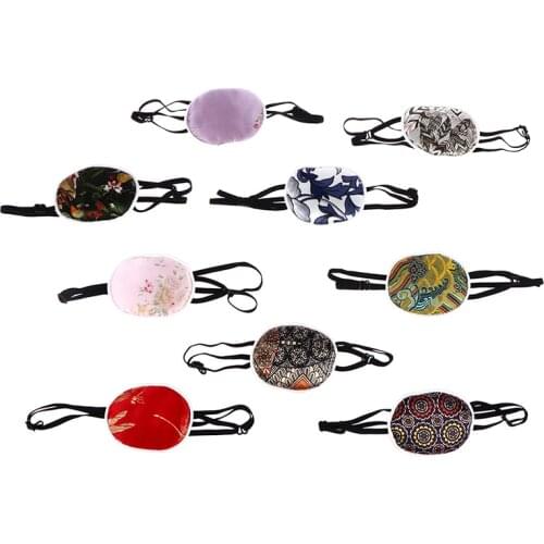 Child Silk Amblyopia Eye Children Occluder Obscure Treat Children Astigmatism Traniing Eyemasks Blindfold Soft Medical EyePatch