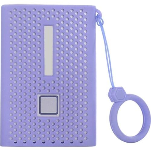 Silicone Case Protective Cover Anti-scratch Case for Samsung T7 Touch Portable Solid State Drive SSD Accessories