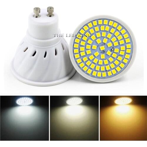 10PCS GU10 MR16 Led Bulb Spotlight 220V Natural Light Nature White Cool White 6500k Warm White 3000k Cob Lamp Dimmable 6W 230V