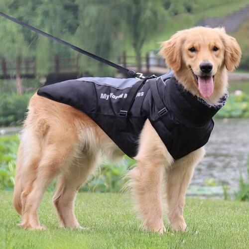 Winter Pet Clothes Dog Stormsuit Vest Reflective Warm Dog Clothes For Dogs Clothing Coat Pet Products Suppliers For Large Dog