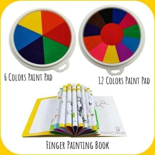 2021 Funny Lovely Finger Painting Drawing Toys Finger Kit Practice Early Educational Toy Mud Learning Tool Kids Training Toys