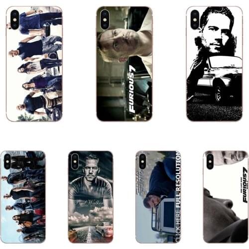 TPU Coque Case Capa Paul Walker Fast And Furious 7 For Xiaomi Mi CC9 CC9E 9T mi10 mi9 mi8 note 9 10 pro lite SE Mi A1 A2 A3