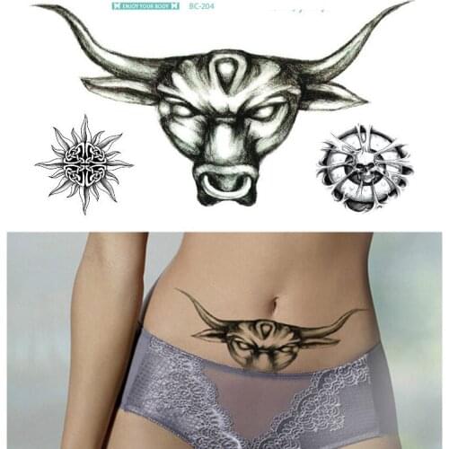 Large Tattoos Fake Temporary Body Art Stickers for Men Women Teens, 3D Realistic Girls Chest Temporary Tattoos（1sheet