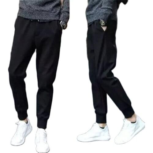 COLDKER Mens Casual Sports Trousers Harem Pants Feet Beam Pant Fashion Slim Pants pantalones hombre male cloth street wear