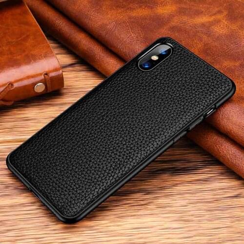 Genuine Leather Case For Iphone X XS 11 12 Pro Max Case For 12 Mini Cover Anti Knock Coque For Iphone XR SE 2020 7 8 Plus Case