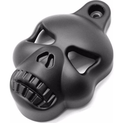 SKULL HORN COVER for Harley Big Twins V-Rods Dyna Sportster Softail 1992-2014