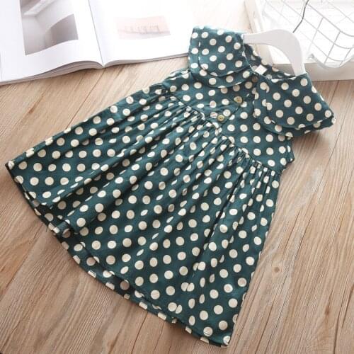 Baby Elegant Dress For Girl Toddler Sleeveless Clothes Kids Children Girls Summer Princess Girlsdress Holiday Designer Dresses