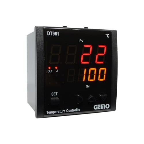 DT961-230AC Gemo ON/OFF Digital Temperature Controller 96mm x 96mm front size