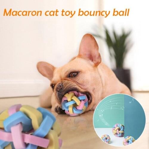 Toys for fidget toys Dogs Ball Interactive Toys Dog Chew Toys Tooth Cleaning Elasticity Small Big Dog Toys Rubber Pet Ball Toys