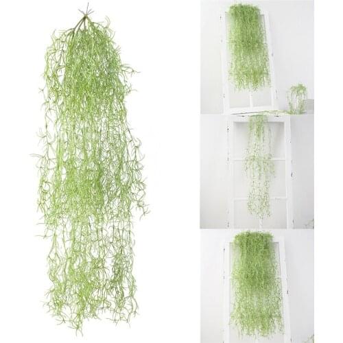 Artificial Seaweed Fern Grass Vine Wall Hanging Plant Realistic LookPlastic