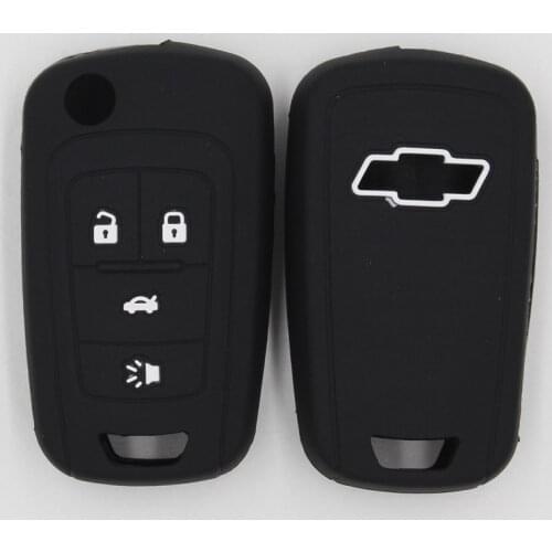 Kapu Remote Silicone Car Key Case Holder Cover for Chevrolet Tahoe Uburban for Cadillac Escalade for GMC Savana Yukon