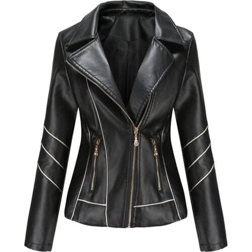 Womens Winter Jacket Womens Leather Jacket Womens Jacket Womens Coat Leather Jacket Womens Moto Biker Zipper Jacket New