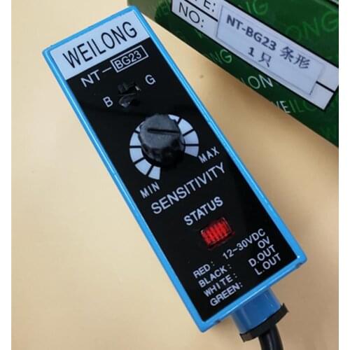 NT-RG23 / NT-WG23 / NT-BG23 / NT-RW23 color label bag machine electroconds Weilong color standard