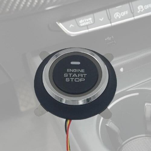 With Harness Essential 12V Engine Start Stop Switch ABS Engine Switch Round for SUV