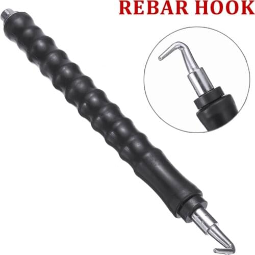 Semi-automatic Concrete Metal Wire Twister Rebar Tie Wire Hook Pull Twisting Binding Tool Straight Hook Engineering Building