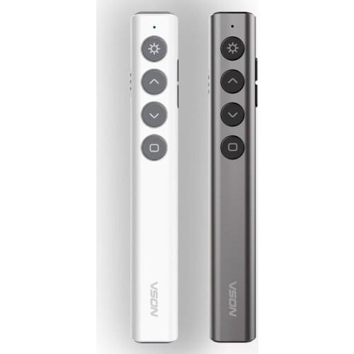 Presentation Clicker Wireless Presenter Pointer N35 RF 2.4GHz PPT Slide Advancer USB Remote Control Flip Pen Powerpoint