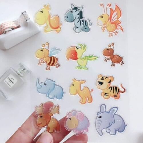 Ant & Elephant Clear Stamps Scrapbooking Rubber Stamp Handmade DIY Decoration Craft Supplies Stamps for Card Making New 2021