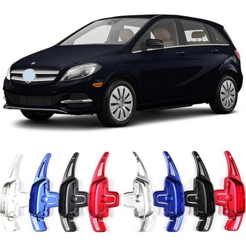 Savanini Alloy Add-On Steering Wheel DSG Paddle Shifters Extension For Mercedes Benz B180 B250 2012-2018