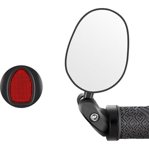 Universal bicycle rearview mirror 360 degree rotating adjustable folding rearview mirror mountain bike road bike accessories