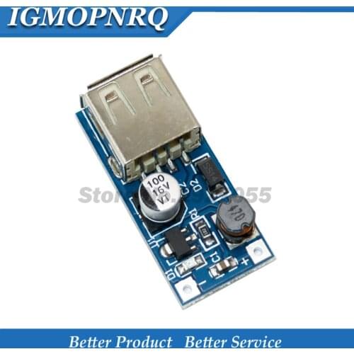 DC DC 0.9V-5V to 5V 600MA Bank Charger Step Up Boost Converter Supply Voltage Module USB Output Charging Ciuit Board