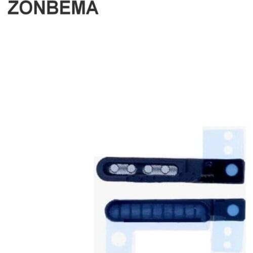 ZONBEMA 10pcs/lot Original New dock Anti Dust-Proof Grill Mesh Net With Rubber Gasket Adhesive Glue For iPhone 7 Plus 5.5"