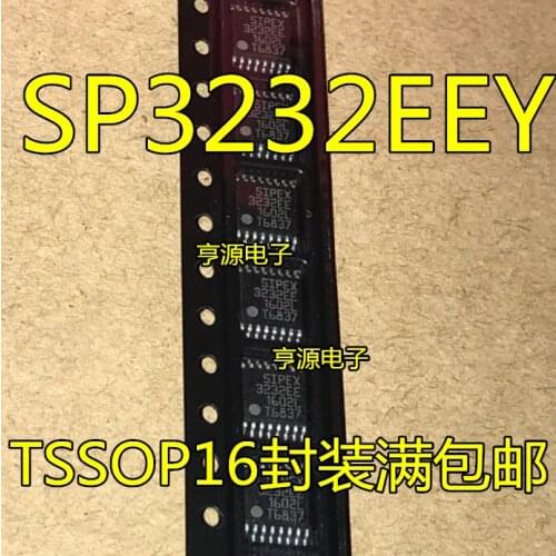 10PCS SP3232 SP3232EE SP3232EEY SP3232ECY 3232EC RS-232