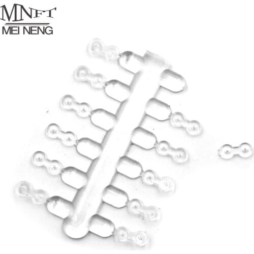 MNFT 120PCS Bait Elastic Band Rubber Ring Lures Squid Fishing Transparent Lure Belt