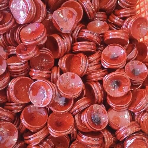 20pcs 25*25*11mm Random Wood Display Stand Base For Crystal Ball Sphere