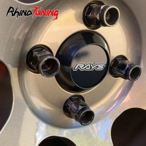4PCS 68mm 62mm Car Wheel Center Caps Hub For Rays Volk Racing CE28N Auto Rims HubCap Cover