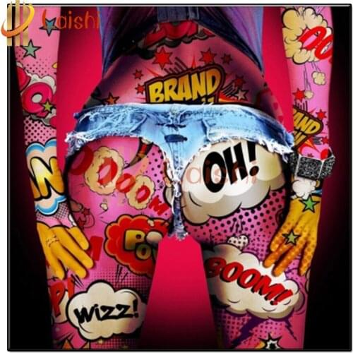 5d diamond mosaic Abstract doodle woman for Living Room Home Decor diamond Painting embroidery mosaic full round square drill