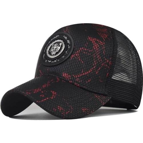 2021 Summer Mesh Baseball Caps New Fashion Trend For Men Women Hip Hop Snapback Breathable Net Sun Hat Oudoor Sport Streetwear